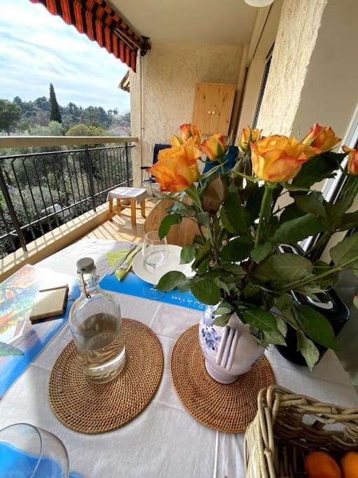 Logement Cosy, Situe Entre Ciel Et Mer Vence Kültér fotó